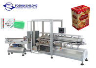 Hamburger Gıda Sebze Golves için 40-50 Kutu / Dakika Karton Kutu Paketleme Makinesi
