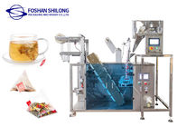 PLC Kontrollü Üçgen Çay Poşeti Dikey Otomatik Paketleme Makinesi Piramidi