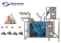 Stand Up Shilong Naylon Üçgen Çay Poşeti Paketleme Makinesi PLC Kontrolü