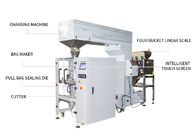 PE 400kg Otomatik Dikey Granül Paketleme Makinesi Gıda Taneleri 520mm Rulo Film