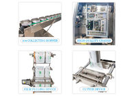 W150mm CPP Kova Zinciri Paketleme Makinası Tahıl Doypack Kapama Makinası