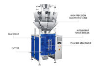 Çok Kafa Kantarı Şişirilmiş Gıda Paketleme Makinası 20 torba / Min 420mm 2500ml
