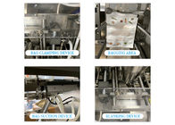 Kahve Süt Torbası Toz Poşet Paketleme Makinesi Otomatik Tartı