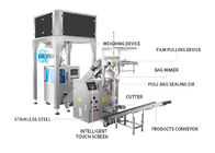 Kağıt Poşet Çay Poşeti Paketleme Makinesi Ekipmanları 2300mm SUS304 1.2KW İplik Etiketli