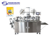 Shilong 2.5KW Kesme Alkol Hazırlama Pedi Paketleme Makinası 120pcs / Min